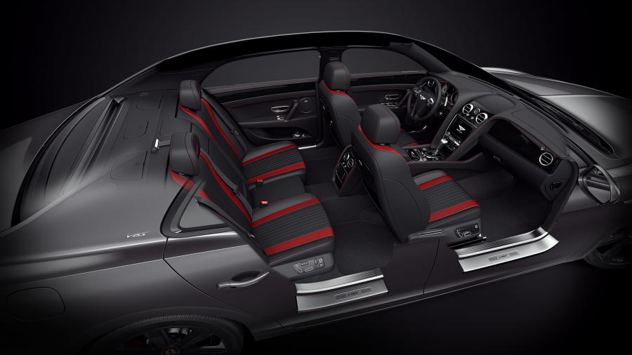 Интерьер Bentley Flying Spur V8 S Black Edition 2017 года  (фото 5 из 5)